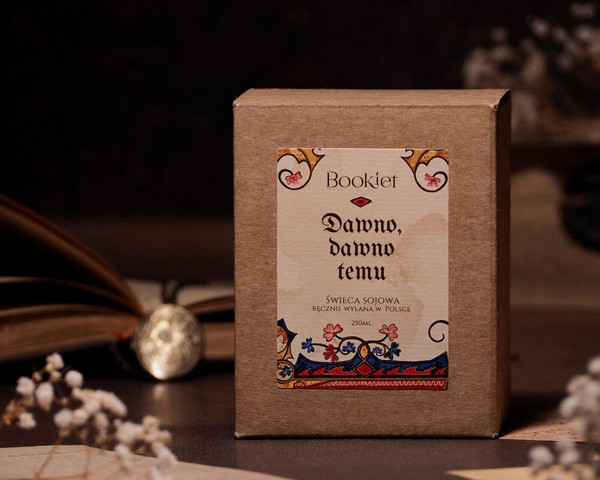 Świeca sojowa - Dawno, dawno temu - 250ml / 60h