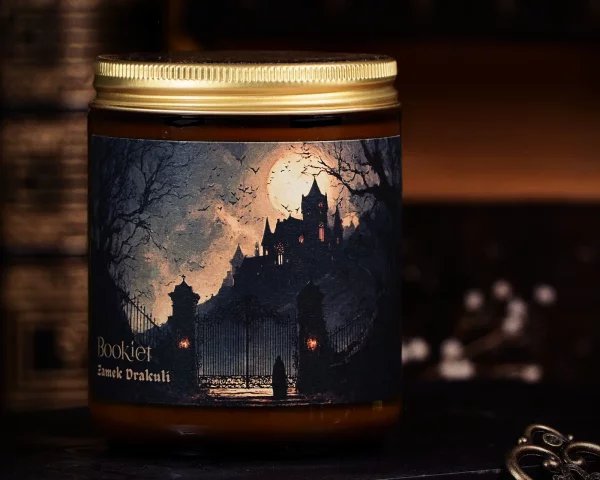 Świeca sojowa - Zamek Drakuli - 250ml / 60h