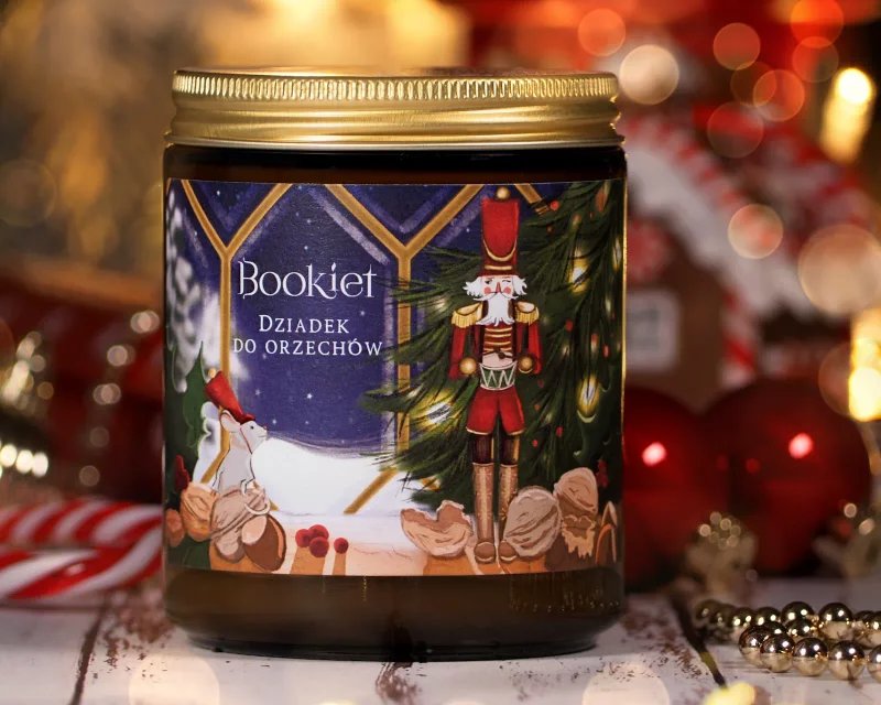 Świeca sojowa - Dziadek do orzechów - 250ml / 60h