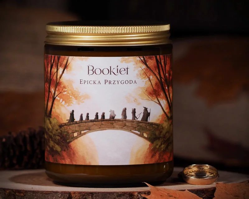 Świeca sojowa - Epicka Przygoda - 250ml / 60h