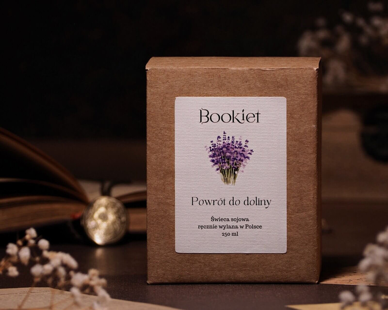 Świeca sojowa - Powrót do doliny - 250ml / 60h