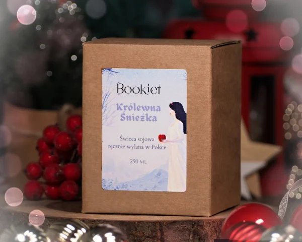 Świeca sojowa - Królewna Śnieżka - 250ml / 60h