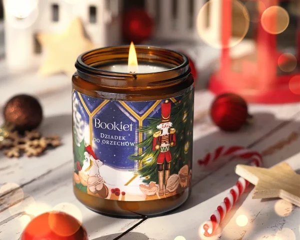 Świeca sojowa - Dziadek do orzechów - 250ml / 60h