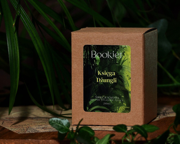 Świeca sojowa - Księga dżungli - 250ml / 60h