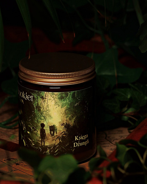 Świeca sojowa - Księga dżungli - 250ml / 60h