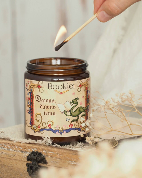 Świeca sojowa - Dawno, dawno temu - 250ml / 60h