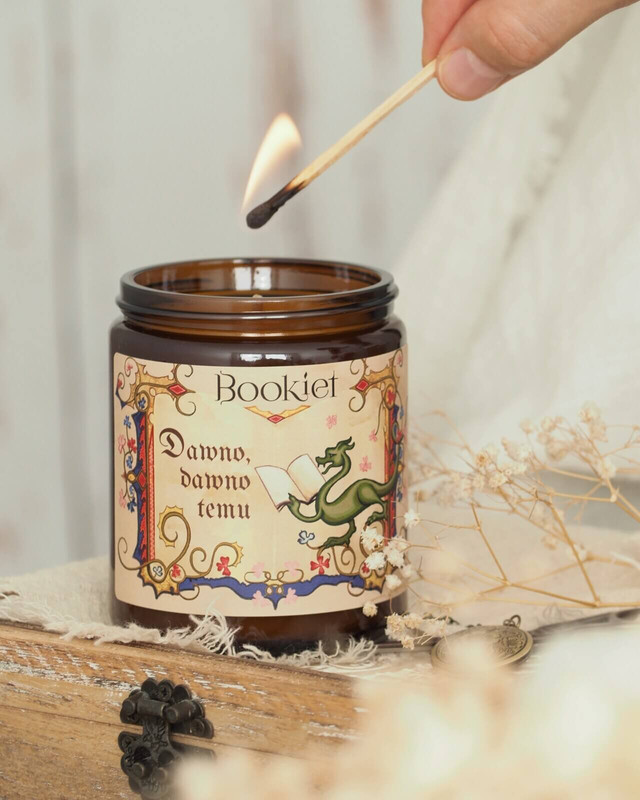 Świeca sojowa - Dawno, dawno temu - 250ml / 60h