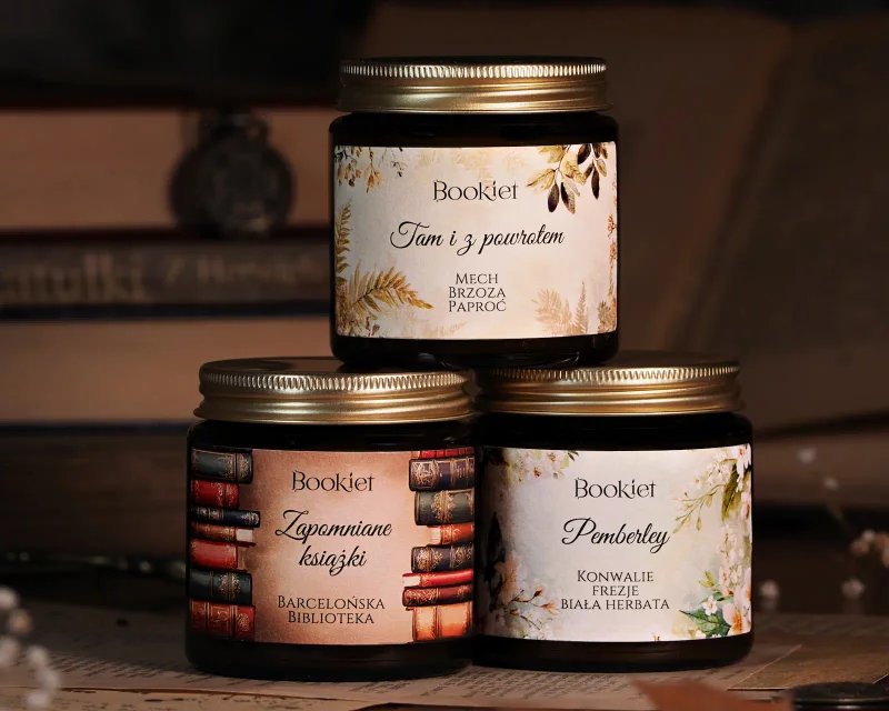 Zestaw 3 świec sojowych 120ml