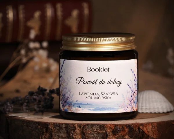 Świeca sojowa - Powrót do doliny - 120ml / 25h