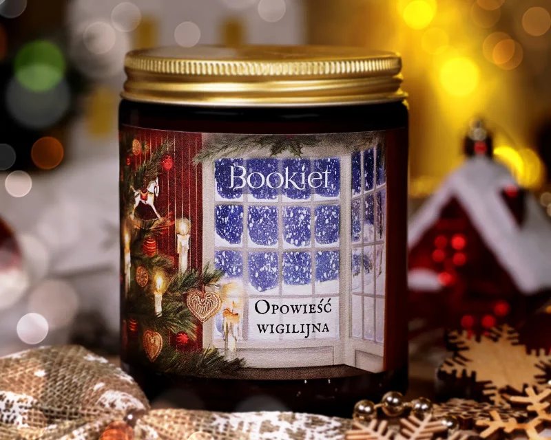 Świeca sojowa - Opowieść wigilijna - 250ml / 60h