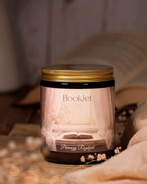 Świeca sojowa - Pierwszy Rozdział - 250ml / 60h