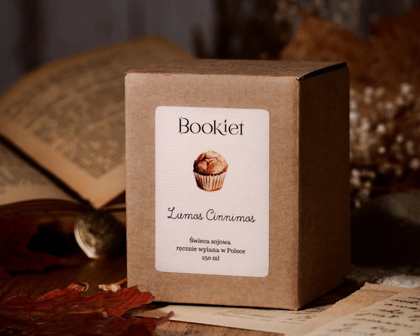 Świeca sojowa - Lumos Cinnimos - 250ml / 60h