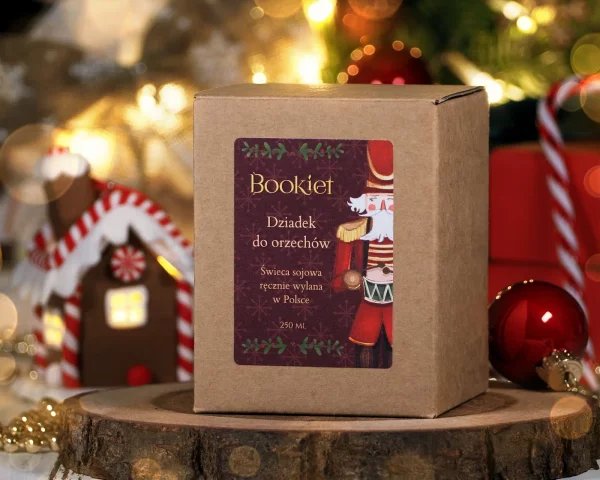 Świeca sojowa - Dziadek do orzechów - 250ml / 60h